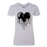 Melting Heart Women's T-Shirt – A Cool & Modern Graphic Tee
